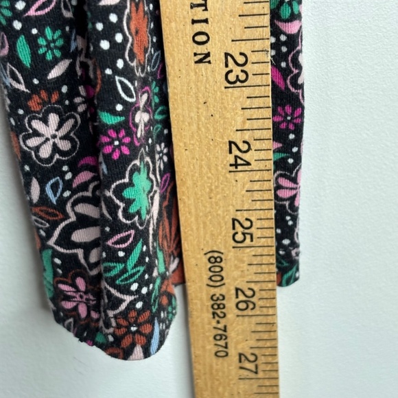 Boden Abigail Dress 8 Long Sleeve Leaf Print Stretch Jersey Pockets Thanksgiving - Picture 14 of 14